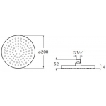 Roca Alfa G2: 面盆、浴缸龍頭及圓形花灑套裝